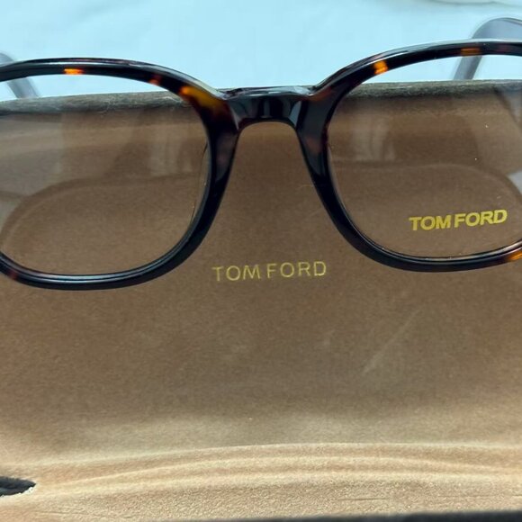 Tom Ford Tortoise Round Eyeglasses - Viral Retro Trend main image 6